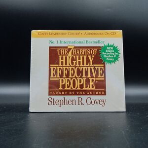 The 7 Habits of Highly Effective People by Stephen R. Covey 3x CD Set